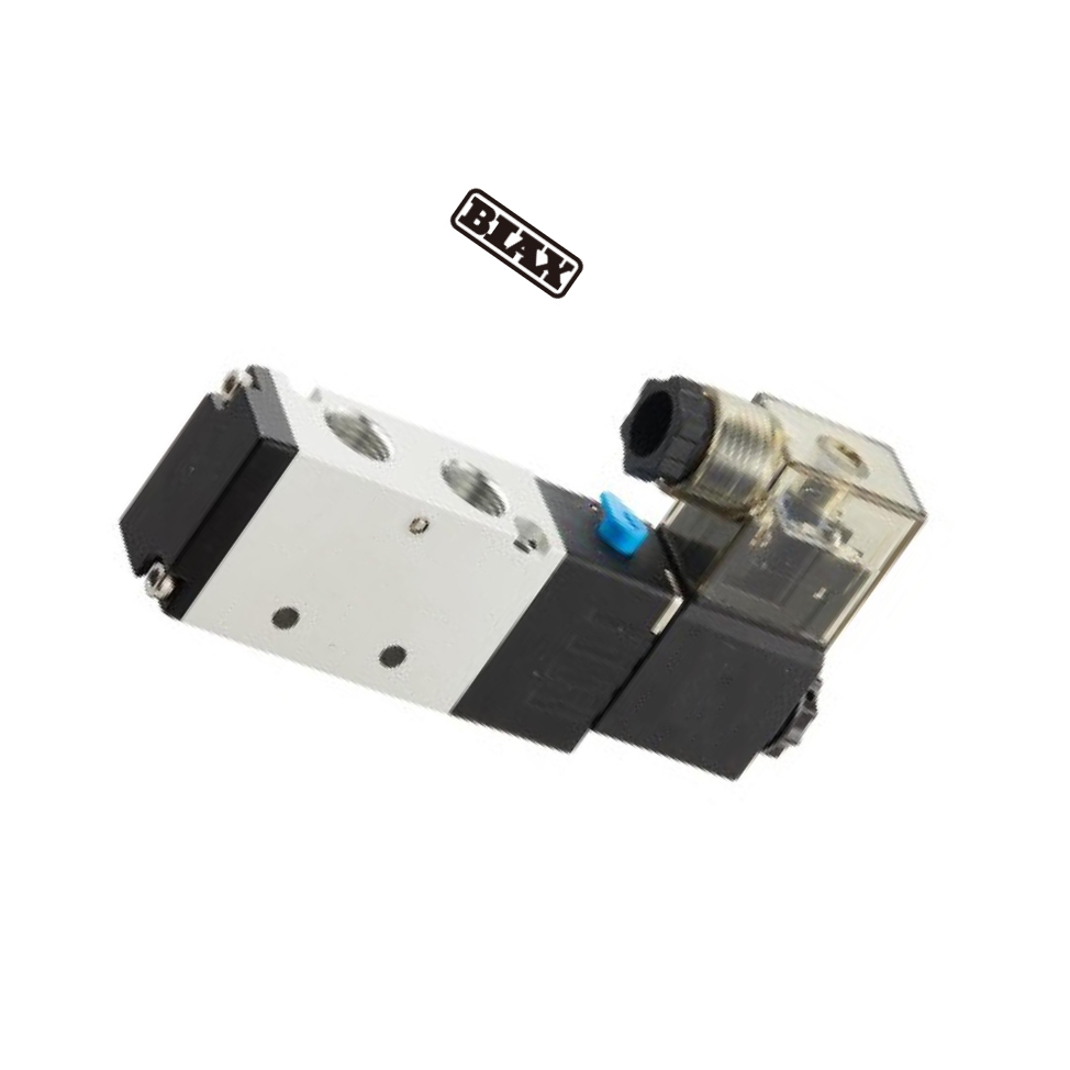 BIAX/巴克斯 4V100系列电磁阀 AT91-100-2581 三位五通 引线式 1/8" AC220V 4A130-06-B 1个