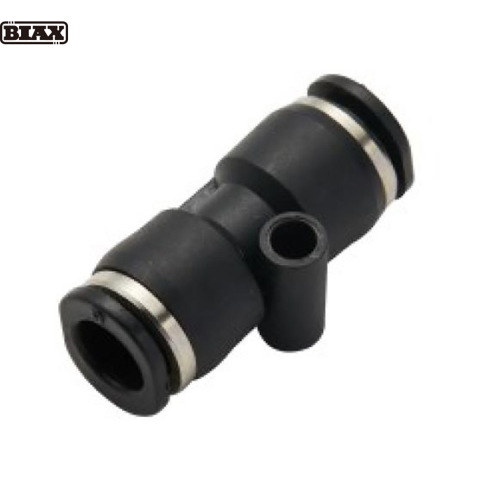 BIAX/巴克斯 PU-C迷你接头 AT91-100-851 直通型 3mm 3mm 塑料 PU03C 1个