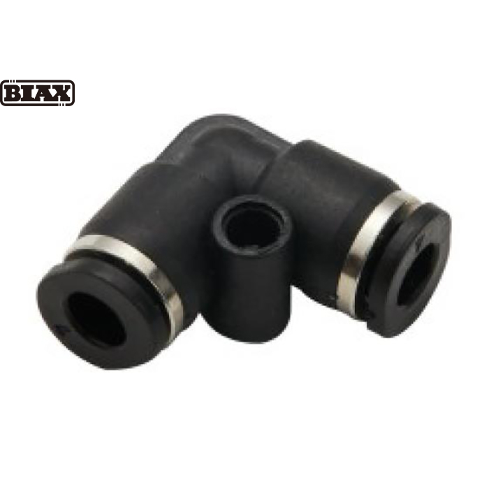 BIAX/巴克斯 PV-C迷你接头 AT91-100-890 直通型 4mm 9.5mm 塑料 PV04C 1个