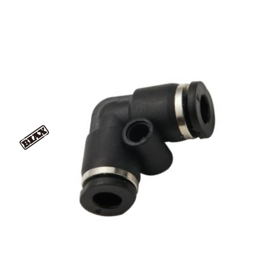 BIAX/巴克斯 PV-C迷你接头 AT91-100-890 直通型 4mm 9.5mm 塑料 PV04C 1个