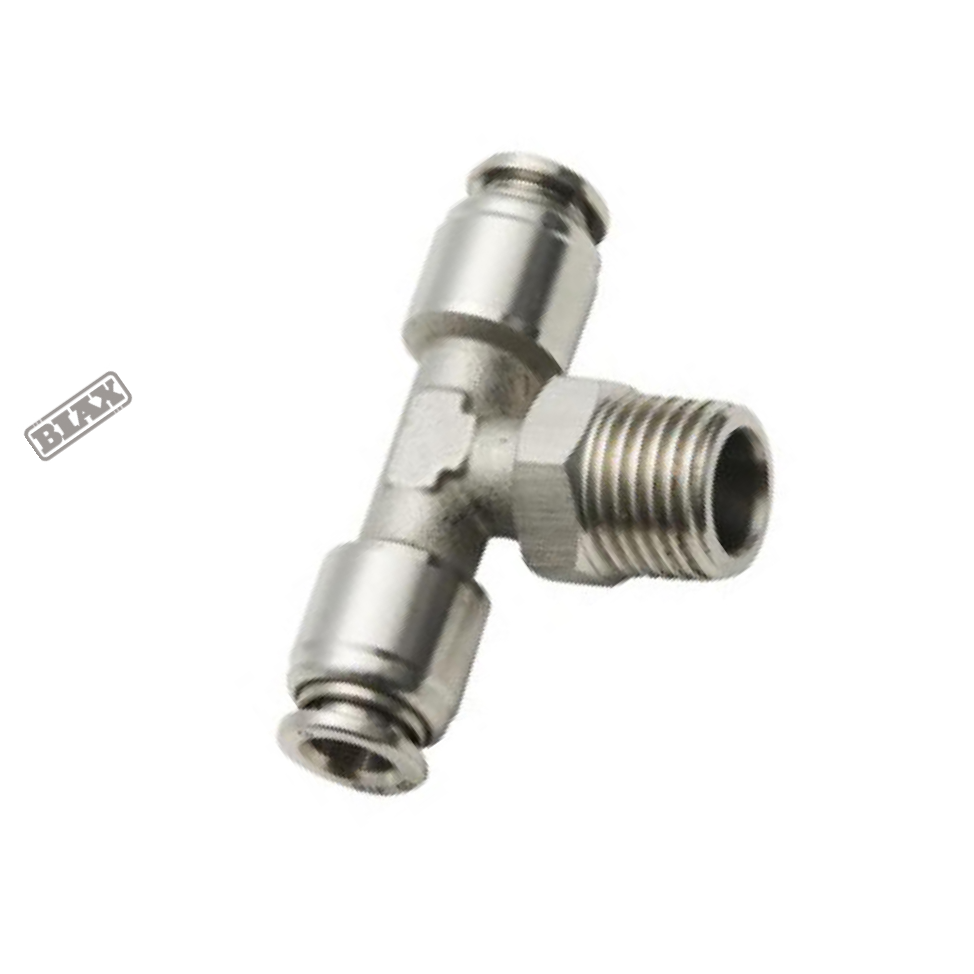BIAX/巴克斯 SSPB不锈钢快插接头 AT91-100-1279 8mm R1/4" 不锈钢 SSPB08-02 1个