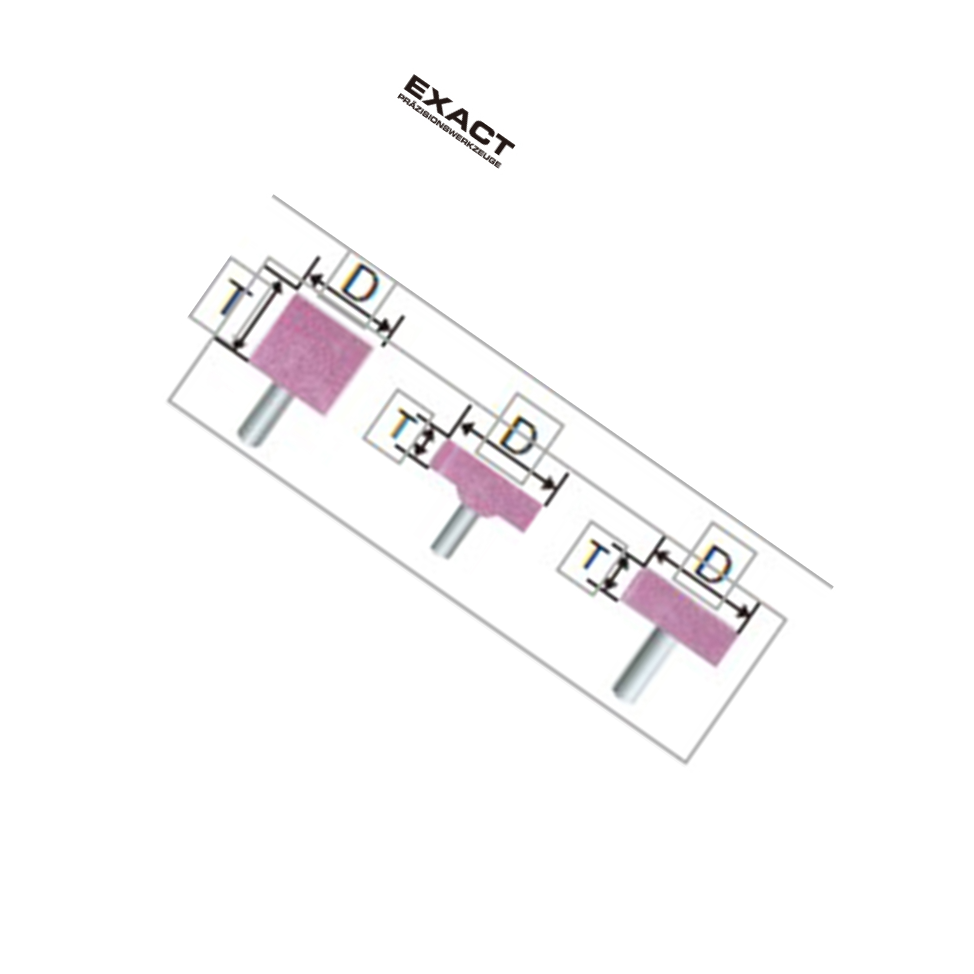 EXACT/赛特 带柄砂轮W型 2*4mm PA 06998617 1个