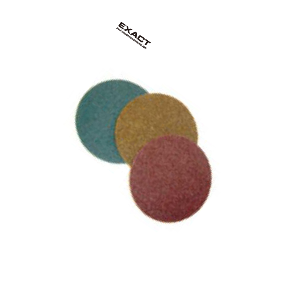 EXACT/赛特 表面修整磨片 125mm 粗 棕色 适用磨具 较佳3000rmp，较大9000rmp 2262996-CFHZS 1个