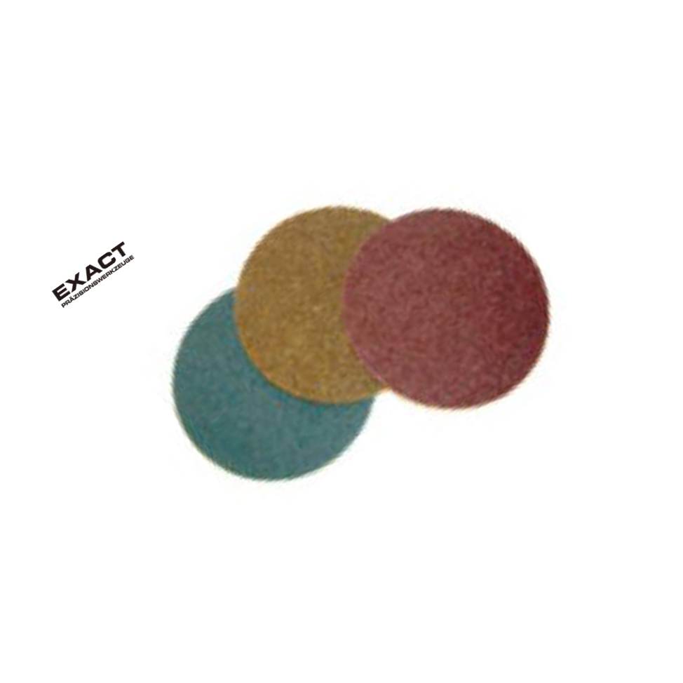 EXACT/赛特 表面修整磨片 125mm 粗 棕色 适用磨具 较佳3000rmp，较大9000rmp 2262996-CFHZS 1个