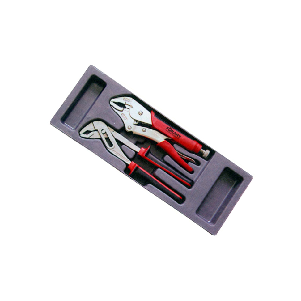 FORANT/泛特 2件套工具组套 金属 盒装 10″ 大力钳 10″ 水泵钳 88103142 1套