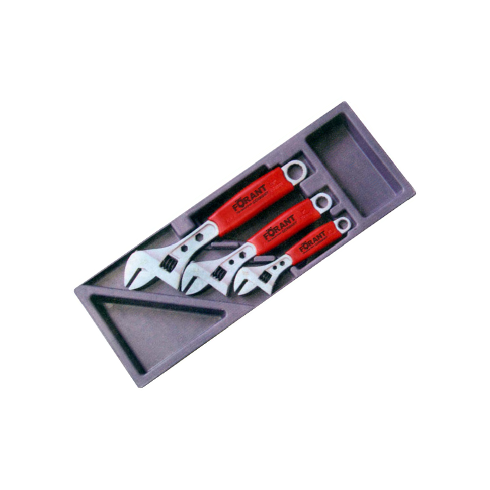 FORANT/泛特 3件套活动扳手 活动扳手 6" 8" 10" 88103144 1套