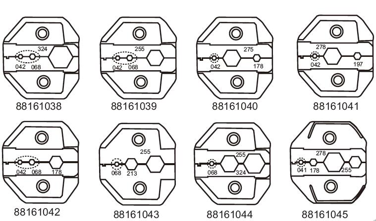 FORANT/泛特 棘轮式压线钳 0.324"/0.068" 高质量金属 BNS/TNC , 3-piece HDTV Belden 8281 and 7505 88161038 1个