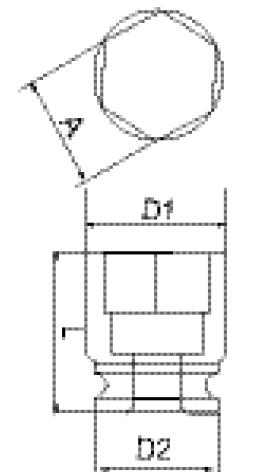 FORANT/泛特 气动短套筒 31mm 46mm 43mm 35mm 88162298 1个