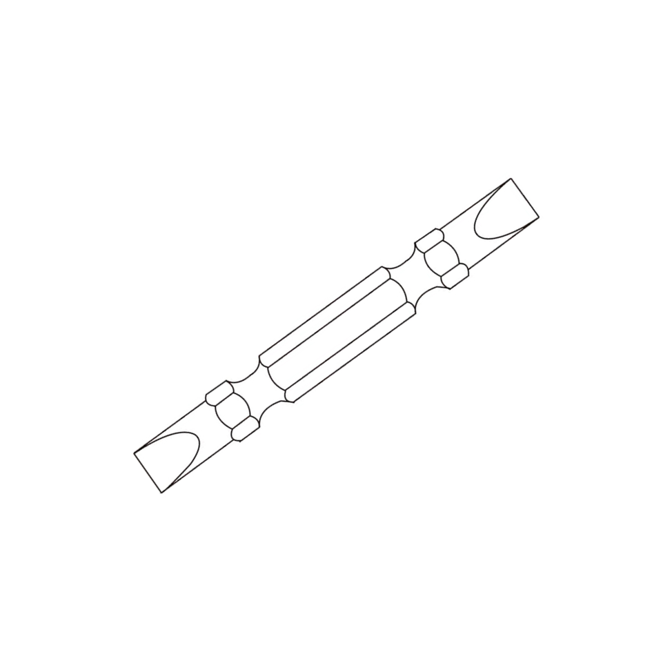 FORANT/泛特 一字双头螺丝批头 7*7mm 110mm 88191312 1个