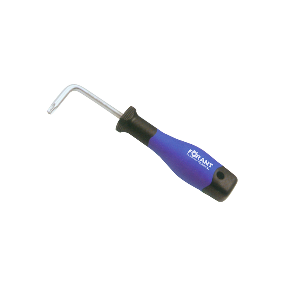 FORANT/泛特 双色柄L型花型螺丝批 T20 4mm 145mm 蓝、黑 105*30mm 40mm 28mm 88200797 1把