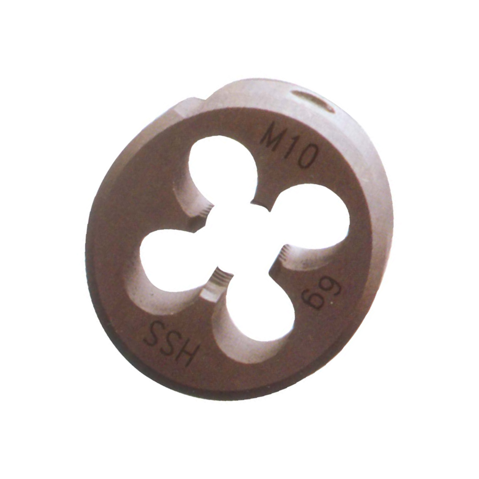 FORANT/泛特 高速钢圆板牙 M1.6*0.25 4 6G 钢 16*5mm 88205323 1个