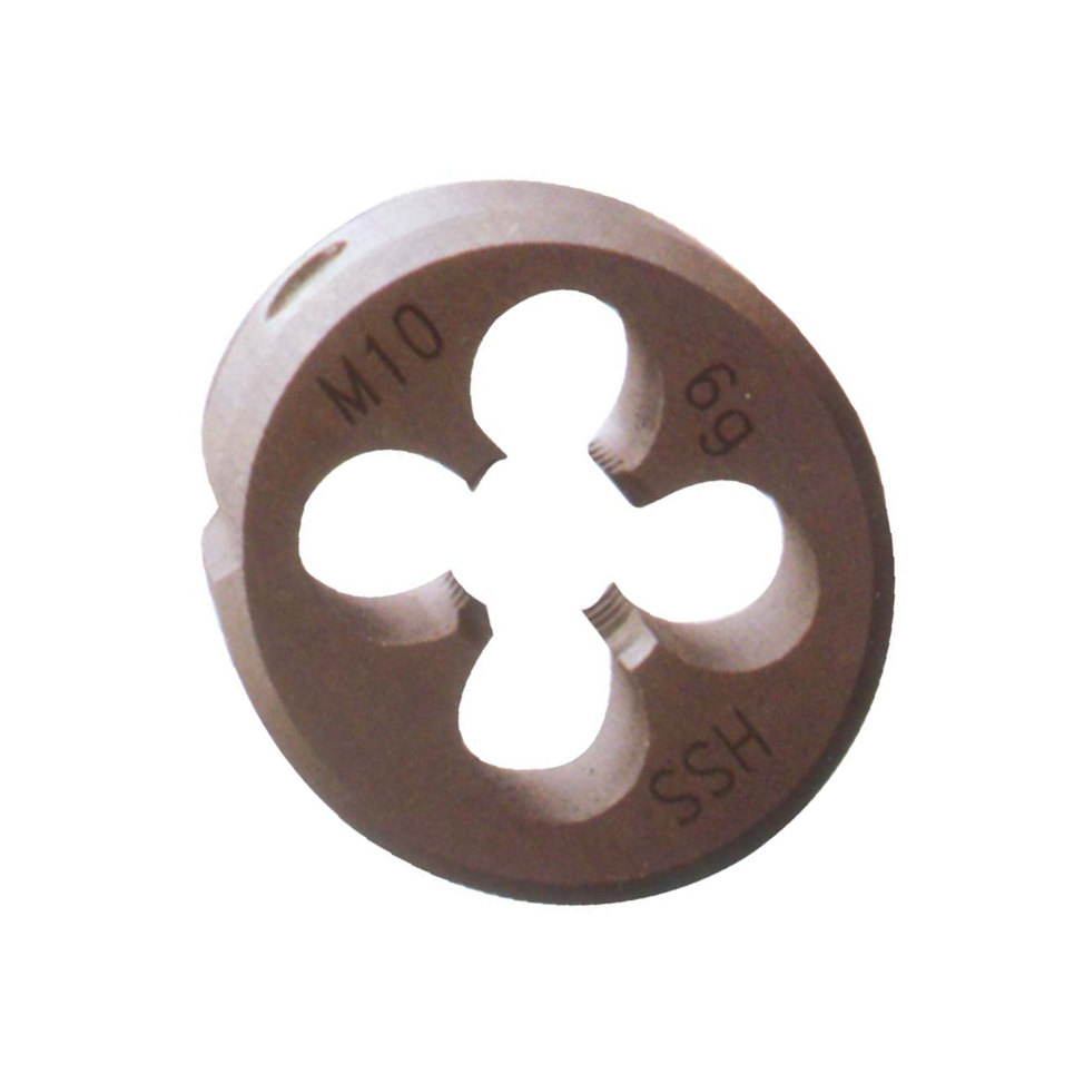 FORANT/泛特 高速钢圆板牙 M1.6*0.25 4 6G 钢 16*5mm 88205323 1个
