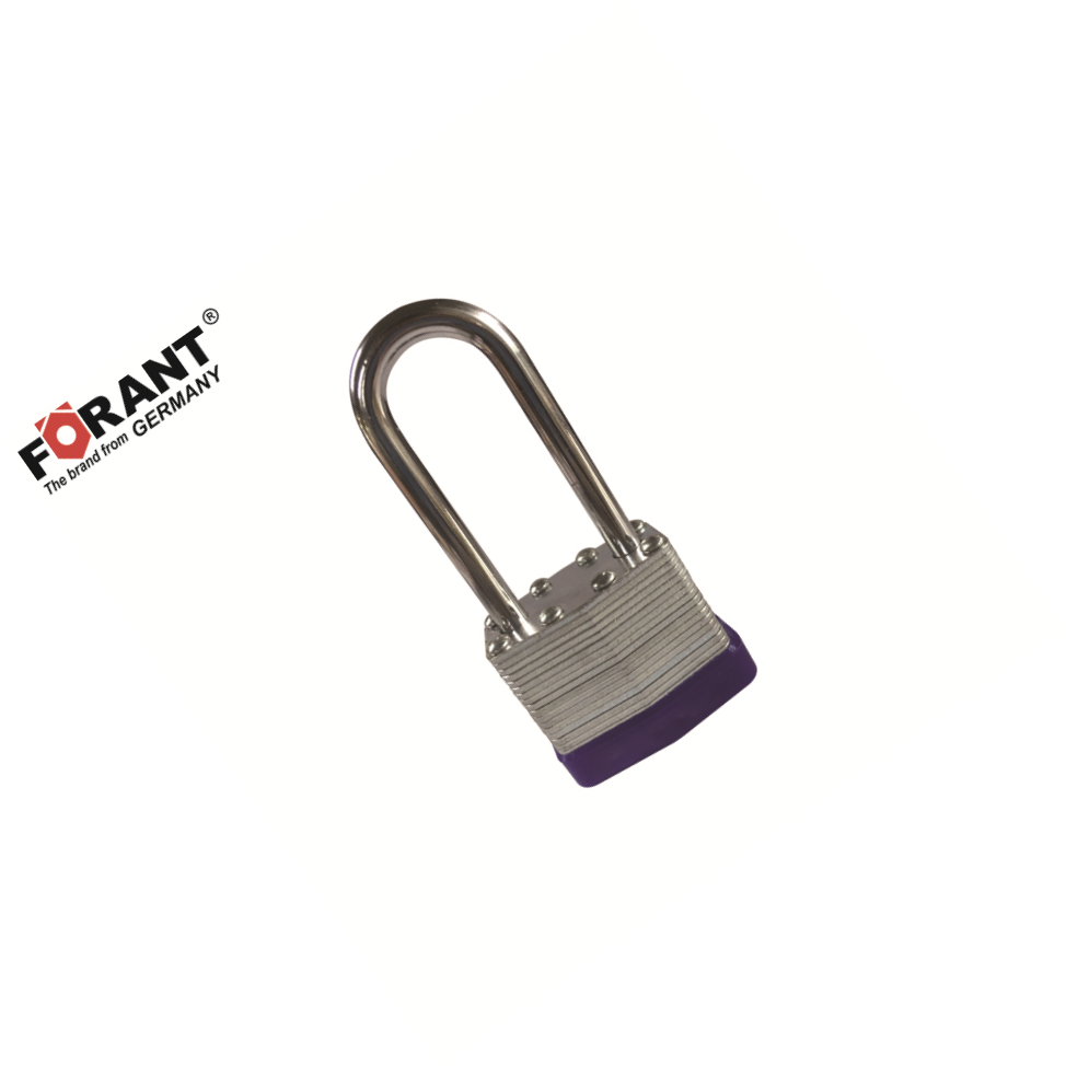 FORANT/泛特 长梁钢制千层安全挂锁 锁梁φ6mm*H52mm 80911433 1把