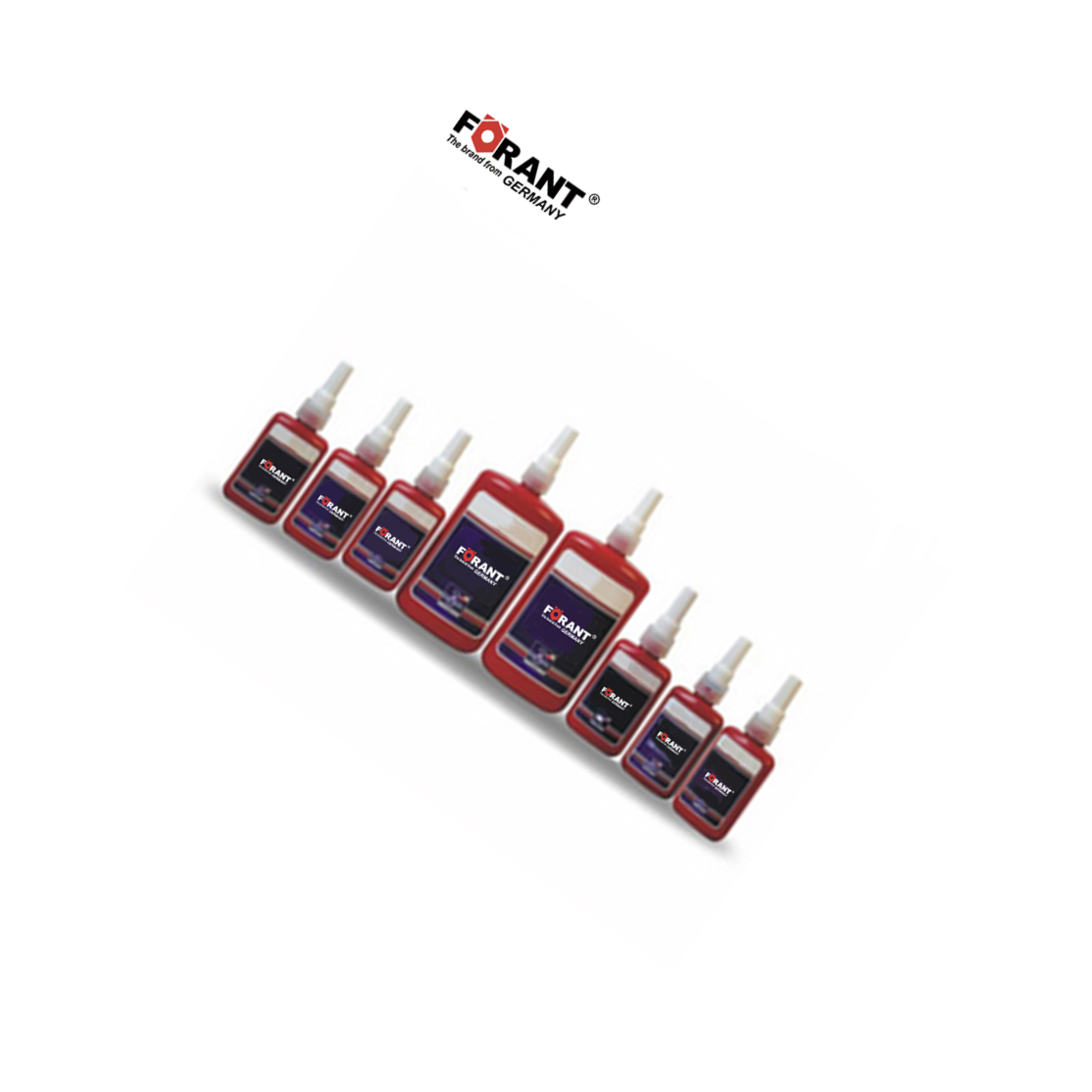 FORANT/泛特 螺纹锁固剂 50ml 绿色 10-30 3-17 -50-150℃ 0.1 20min/24hrs 87116923 1个