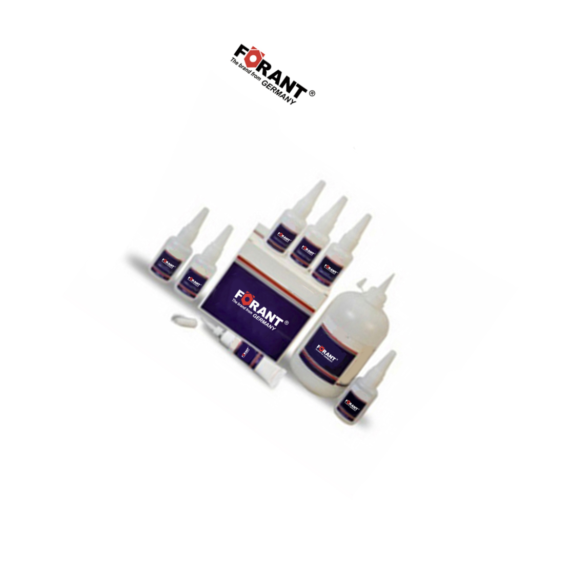 FORANT/泛特 瞬干胶 20g/500g 透明/Clear 0.1 40~60mPA.s 20sec/24hrs 16~20 -50~80℃ 87116937 1个