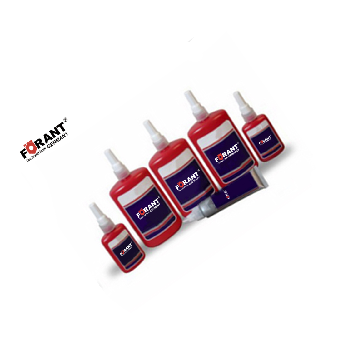 FORANT/泛特 圆柱型零件固持胶 50ml 银灰 0.50 300000-700000mPA.s 20min 24hrs 12-22 -50-150 87116963 1个