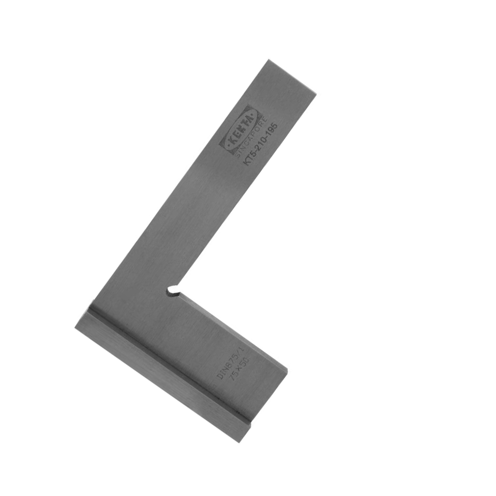 KENTA/克恩达 不锈钢宽座直角尺 1级 75*50 mm KT5-210-195 1把