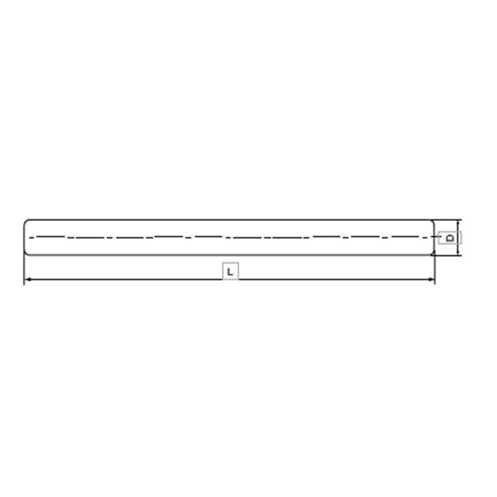 KENTA/克恩达 高速钢公制棒料 1.30mm KT6-171-508 1支