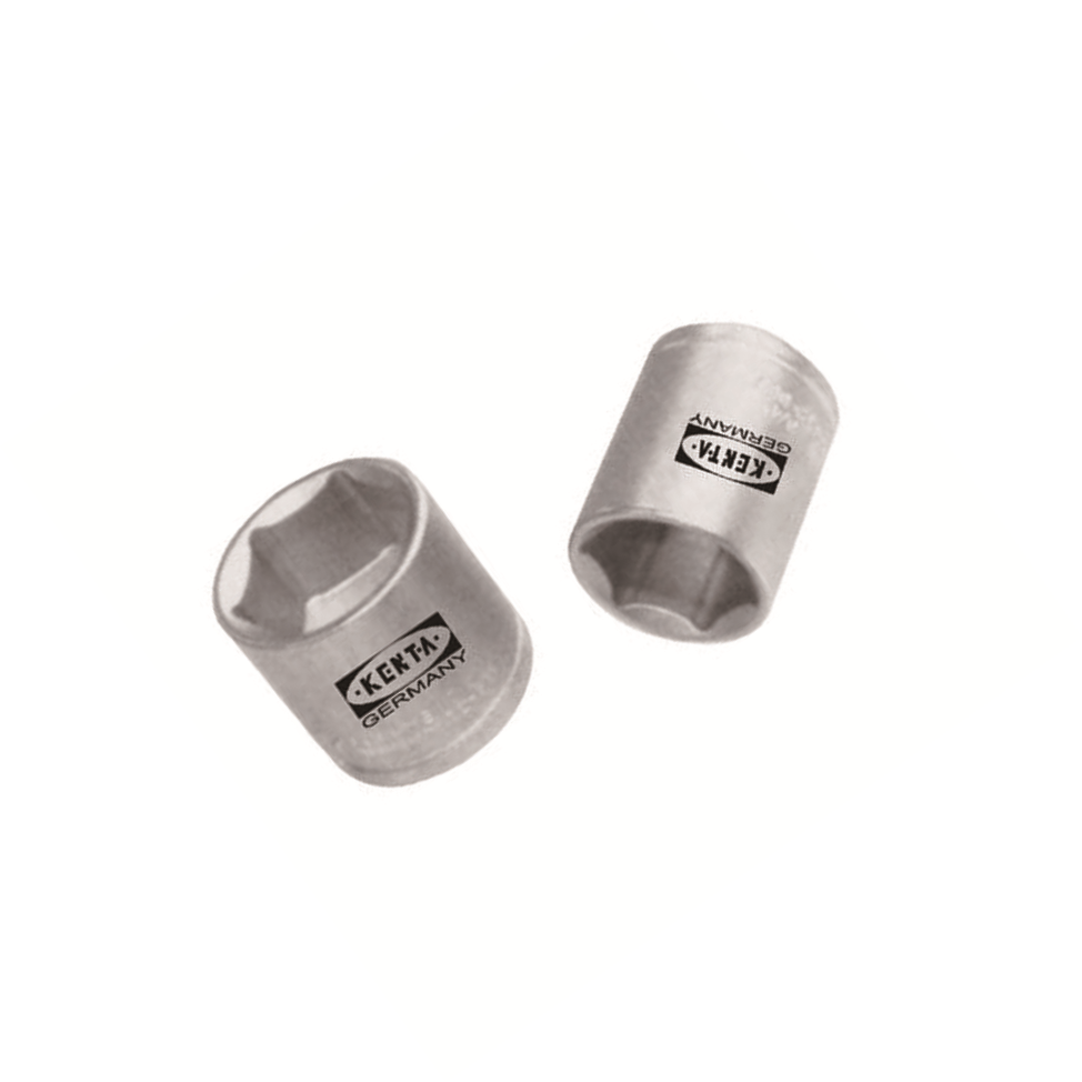 KENTA/克恩达  1/2"公制六角套筒  24mm 铬钒钢 38mm 1/2" 镀铬 KT8-191-273 1个