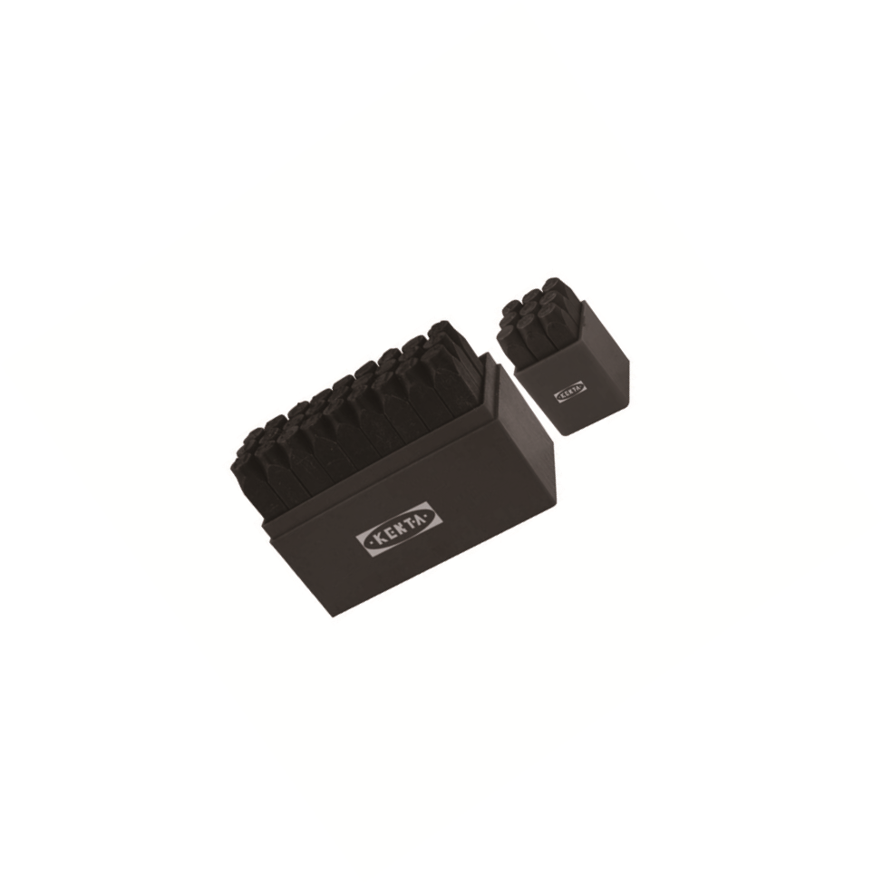 KENTA/克恩达 手用钢字(号)码 9 8mm 钢 套装 0~9 KT8-193-55 1套