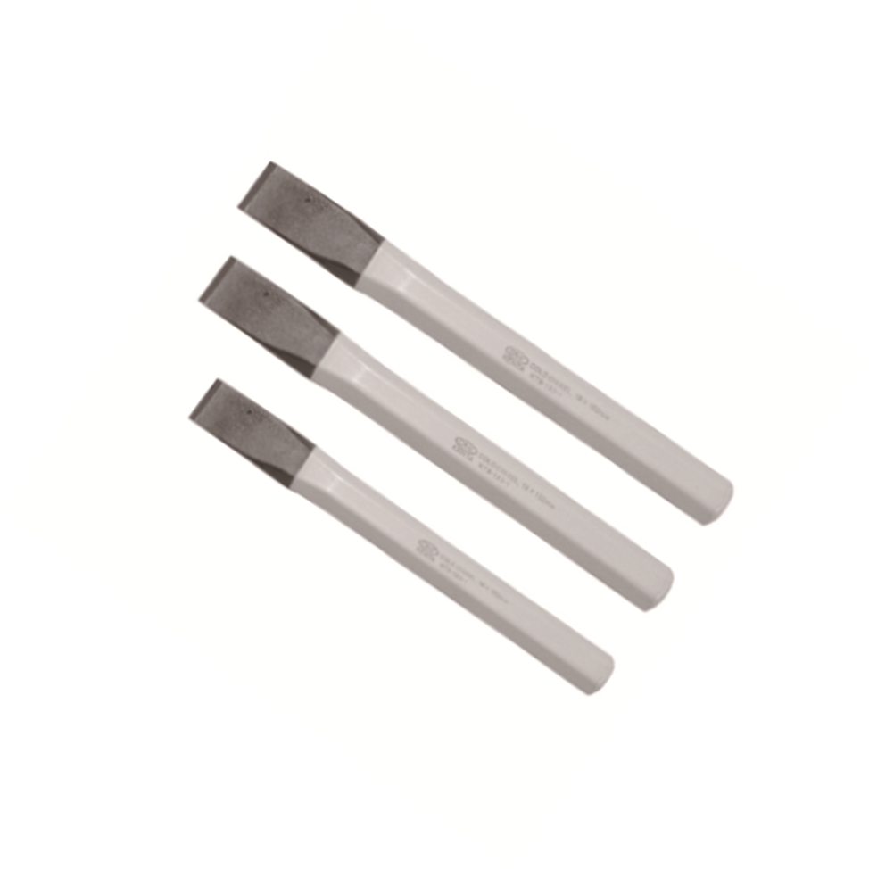 KENTA/克恩达 3件套石工凿 3件 Cr-V钢 套装 10mm 12mm 16mm KT8-193-86 1套