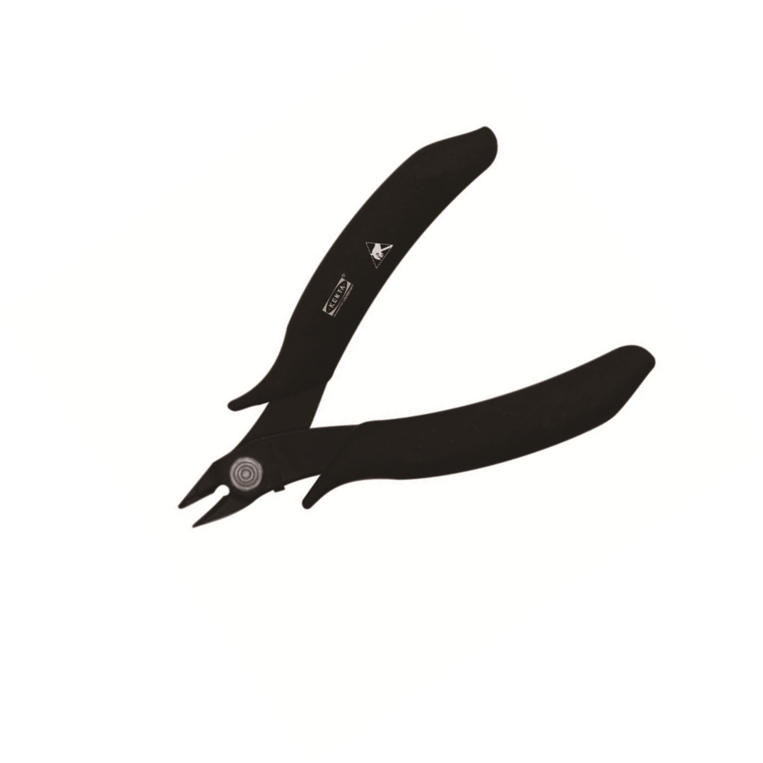 KENTA/克恩达 双重防静电柄安全挡片电子斜口钳 3*116mm KT8-256-256 1把