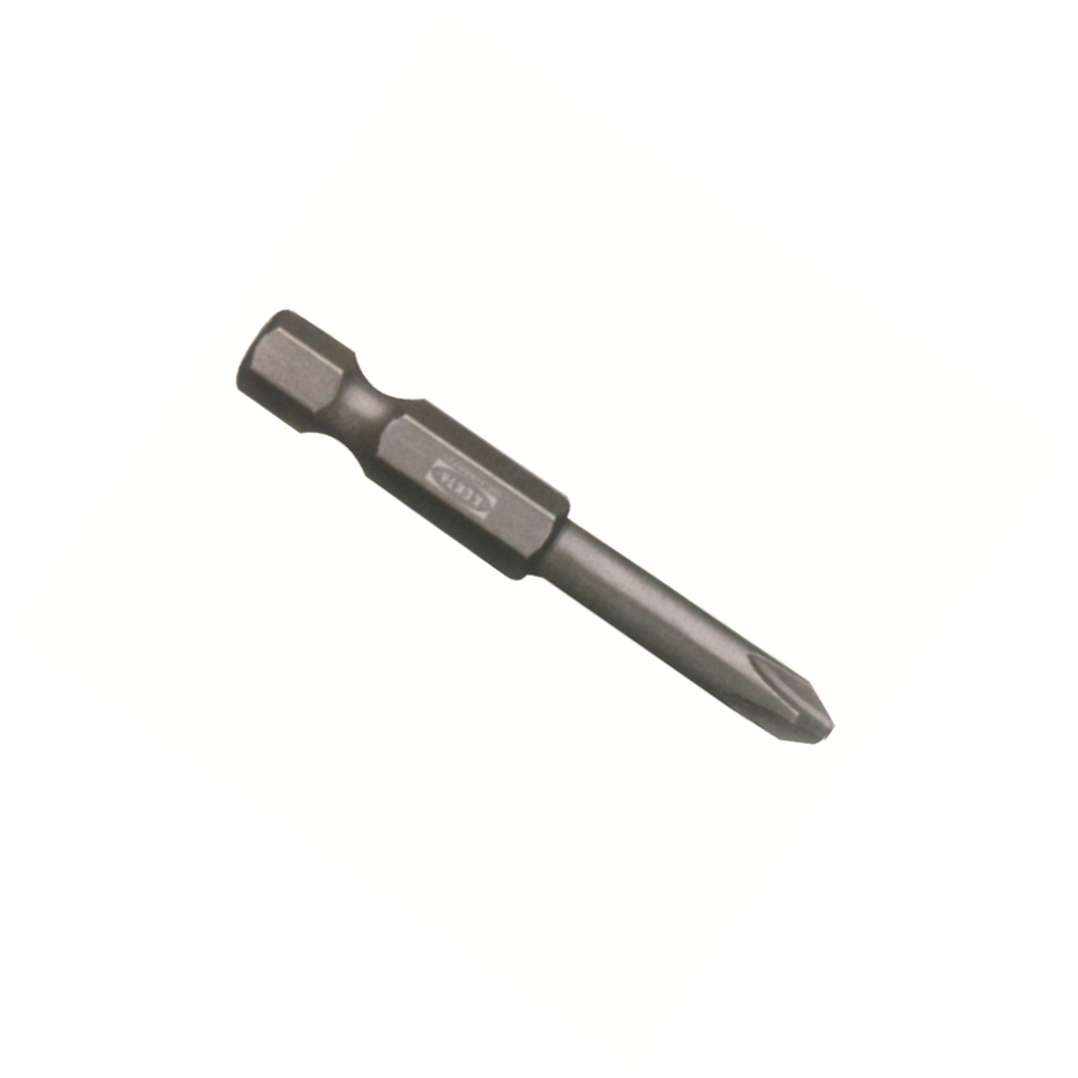 KENTA/克恩达 6.35mm系列十字形螺丝批头 PH1*4.5*120*6.35mm 120mm 镀镍白色 KT8-724-126 1个