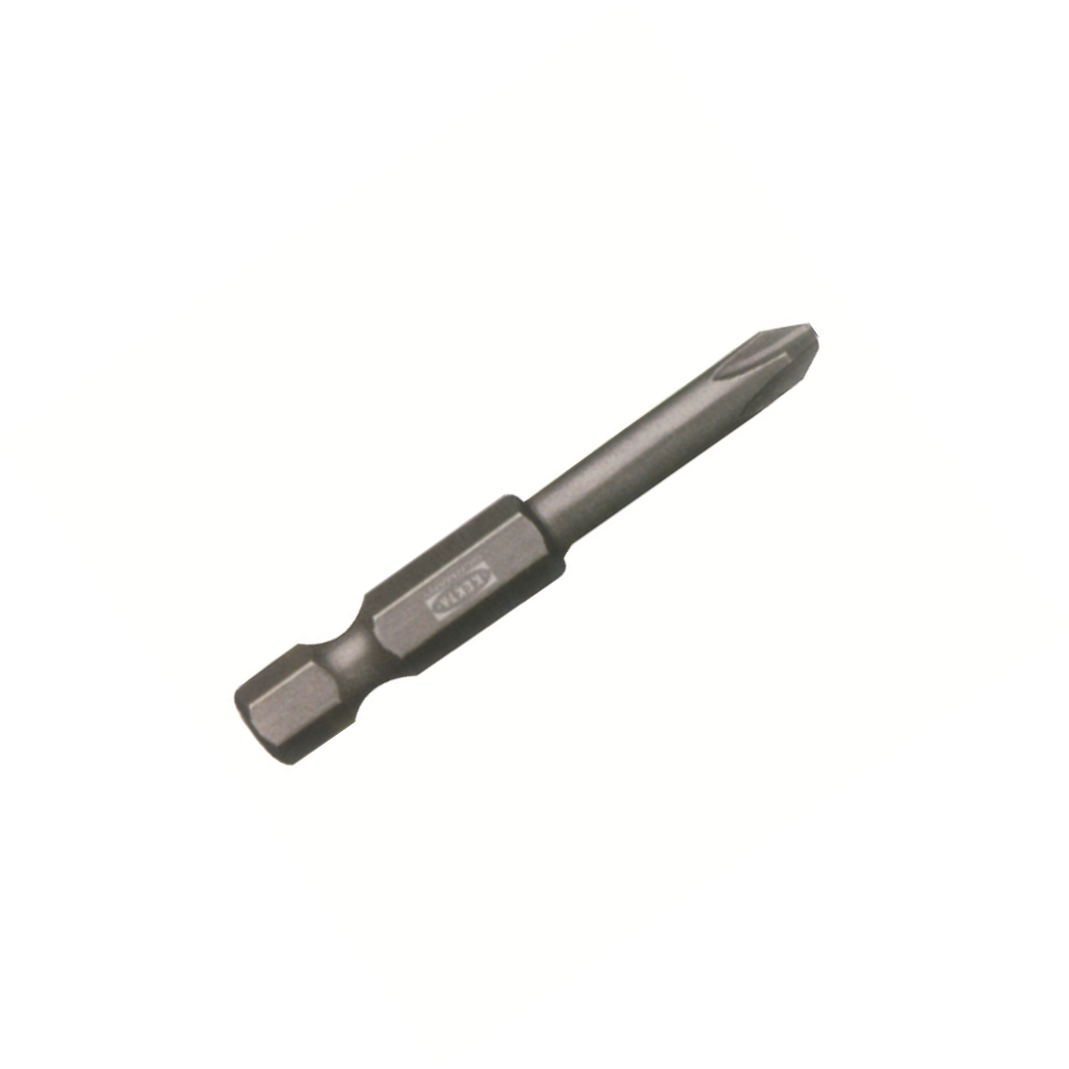 KENTA/克恩达 6.35mm系列十字形螺丝批头 PH1*4.5*120*6.35mm 120mm 镀镍白色 KT8-724-126 1个