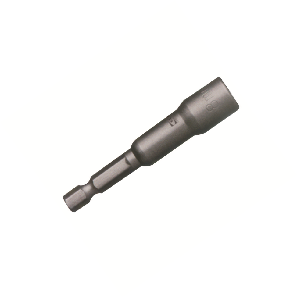 KENTA/克恩达 6.35mm系列六角强磁套筒 H9M*75*6.35mm 75mm KT8-724-317 1个