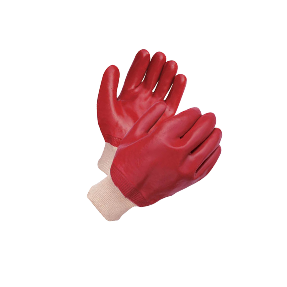 KENTA/克恩达 红色PVC全涂层手套 均码 KT11-990-324 1双