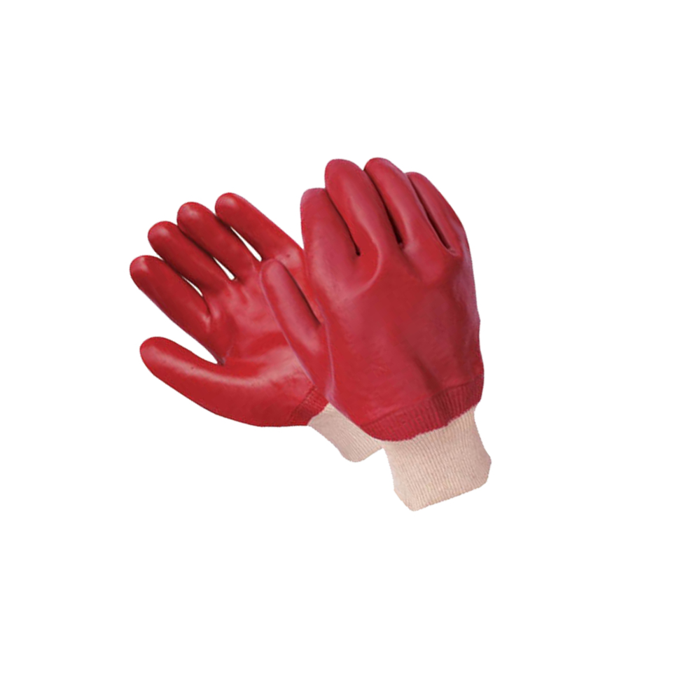 KENTA/克恩达 红色PVC全涂层手套 均码 KT11-990-324 1双