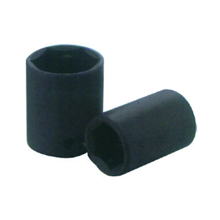 KENTA/克恩达 1/2"气动短套筒 H14 铬钼钢 38mm 1/2" 24mm 20mm 发黑 KT16-162-537 1个