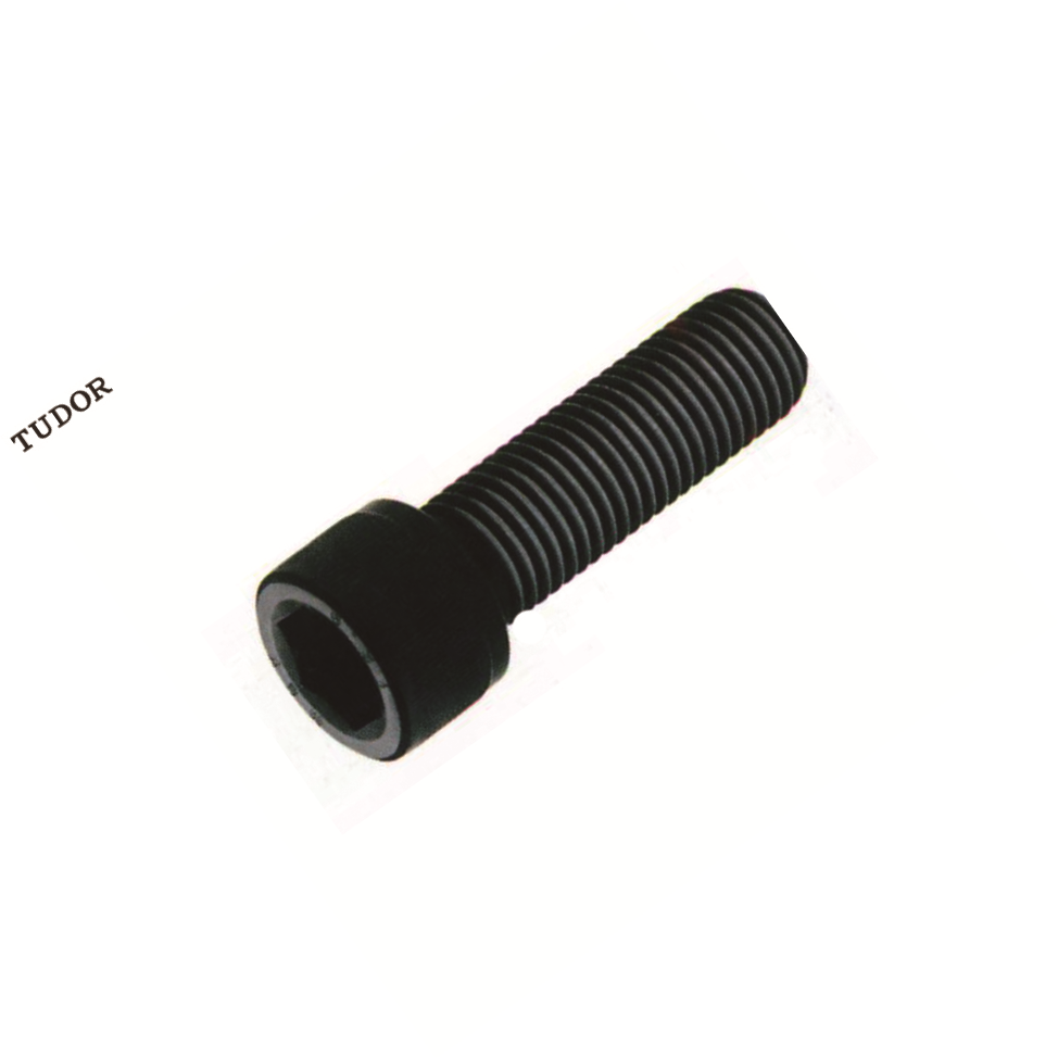 TUDOR/帝都 12.9级合金钢内六角孔全牙杯头螺丝 DIN912 合金钢 12.9级 黑色 M10-1.5mm 0.1mm 粗牙 55mm 半牙 TUV100055FT 1包