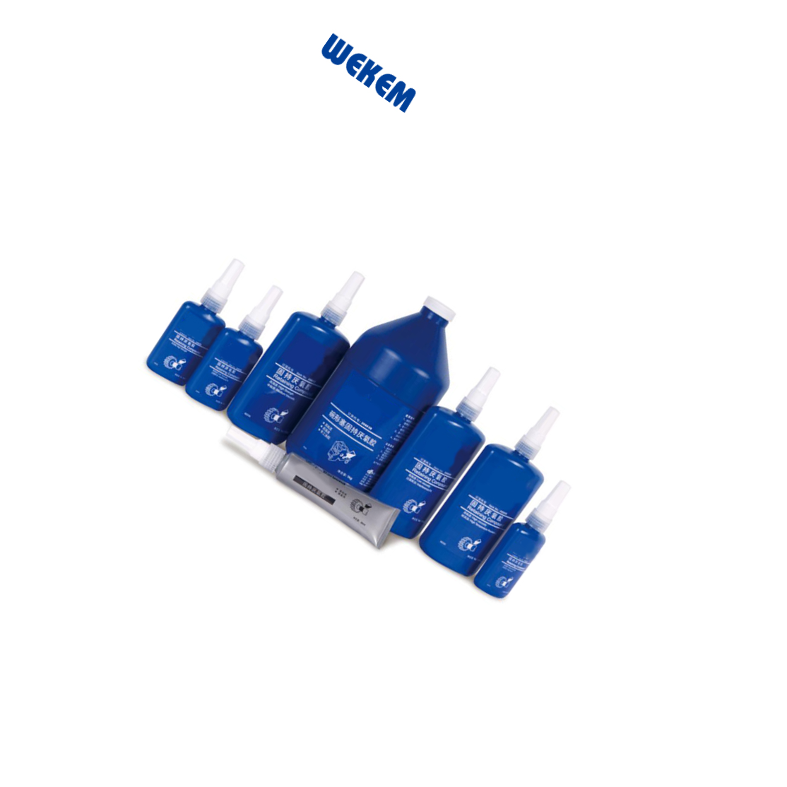 WEKEM/威克姆 碗型塞固持厌氧胶 250ml 红色 0.13mm 31000触变 8~20min 24h ＞14 -50~150℃ 1.08 WM19-777-154 1支