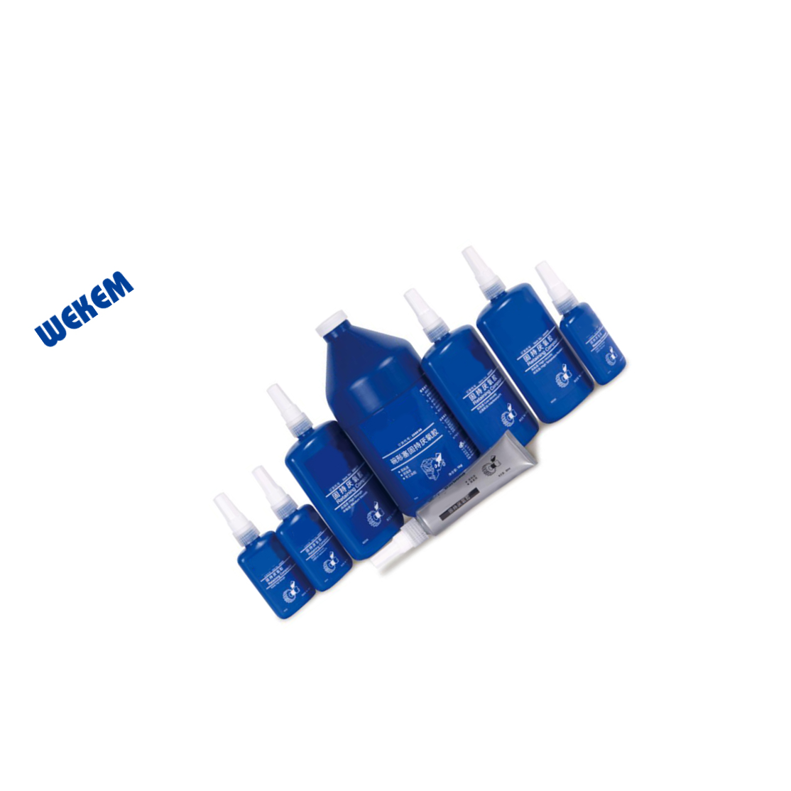 WEKEM/威克姆 碗型塞固持厌氧胶 250ml 红色 0.13mm 31000触变 8~20min 24h ＞14 -50~150℃ 1.08 WM19-777-154 1支